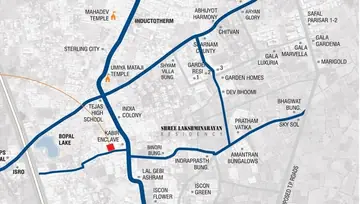 Location of Siddhipriya Akriti Opulance - Image 85556