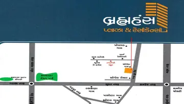 Location of Brahmhans Plaza And Residency - Image 85562