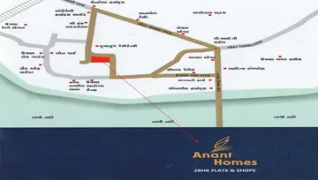 Location of Anant Homes - Image 85832