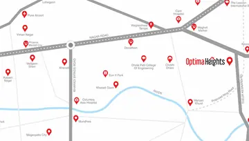 Location of Avnee Optima Heights - Image 23774