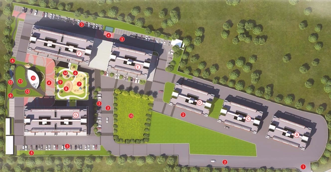 Master Plan of Avnee Optima Heights in Wagholi, Pune - Image 23775