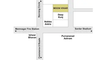 Location of Sheth Moonvihar Flats - Image 85892