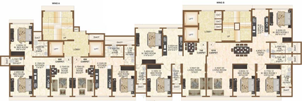 Floor Plan of Rajshree Status in Ghatkopar East, Mumbai - Image 85914