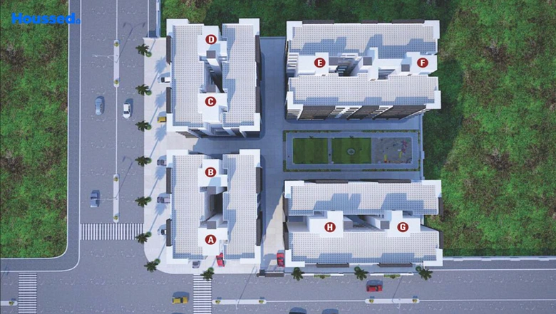 Project Image of Shyam Madhav Residency in Dindoli, Surat - Image 86030