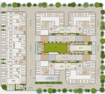 Master Plan of Shafalya Renown in Shilaj, Ahmedabad - Image 89362