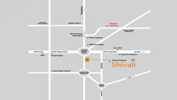 Location of Shayona Shivali - Image 86188