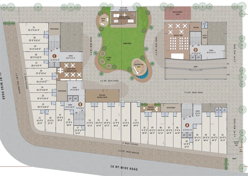 Master Plan of TCC Imperia Grace in Zundal, Ahmedabad - Image 86724