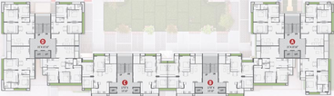 Floor Plan of TCC The Evans in Chandkheda, Ahmedabad - Image 86495