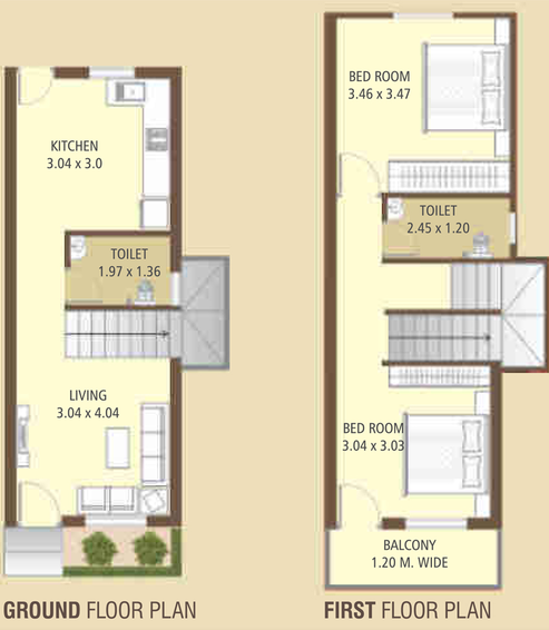 2 BHK House/Villa in Pratham Vraj Bhoomi in Waghodia Road, Vadodara - Image 699197