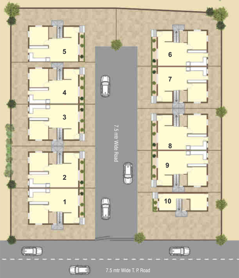Master Plan of Pratham Vraj Bhoomi in Waghodia Road, Vadodara - Image 103909
