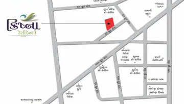 Location of Krishna Residency - Image 86536