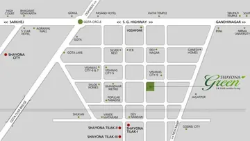 Location of Shayona Green - Image 88573