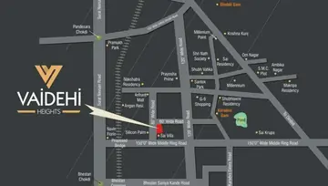 Location of Axis Vaidehi Heights - Image 86558