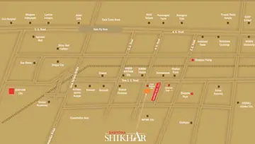 Location of Shayona Shikhar - Image 122206