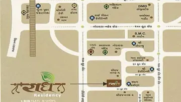 Location of SK Radhe Residency - Image 86591