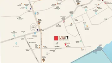 Location of Shree Sadan 17 - Image 86795