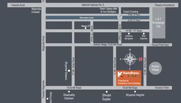 Location of Kamdhenu Woods - Image 103923