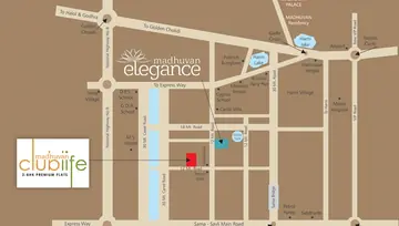 Location of Madhuvan Clublife - Image 103936