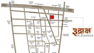 Location of Rudraksh Elegance - Image 103945