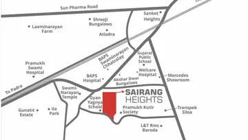 Location of Sairang Heights Bunglows - Image 87852