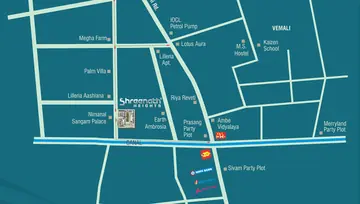 Location of Shreenath Heights - Image 87859