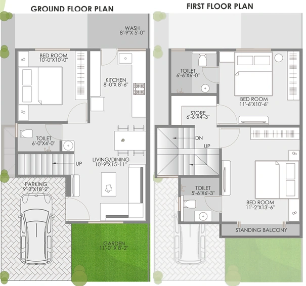 3 BHK House/Villa in Shukun Residency in Dhaniyavi, Vadodara - Image 652481