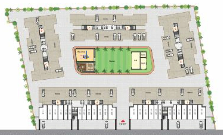 Master Plan of Mahavir Sun Residency in Amroli, Surat - Image 86920