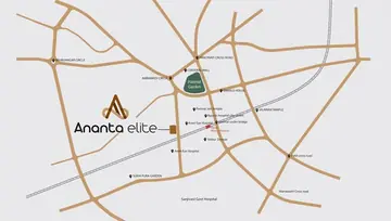 Location of Anshul Ananta Elite - Image 86928