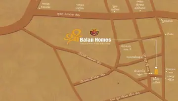 Location of Shree Balaji Homes - Image 86945