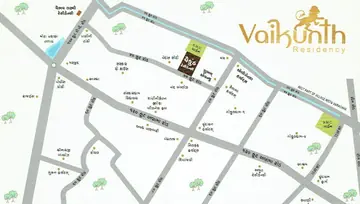 Location of Radhe Vaikunth Residency - Image 88342