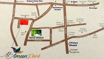 Location of AL Ameen Park - Image 87893