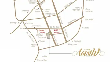 Location of Shreeji Auro Aastha - Image 87901