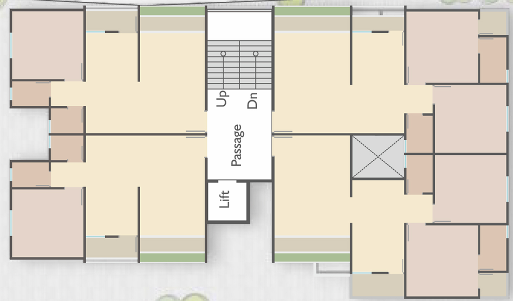 Floor Plan of Jabreshwar Varniraj Sparsh in Tarsali, Vadodara - Image 87908