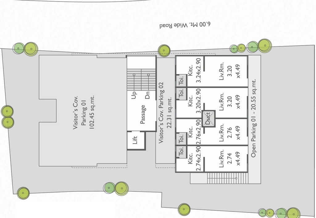 Master Plan of Jabreshwar Varniraj Sparsh in Tarsali, Vadodara - Image 87909