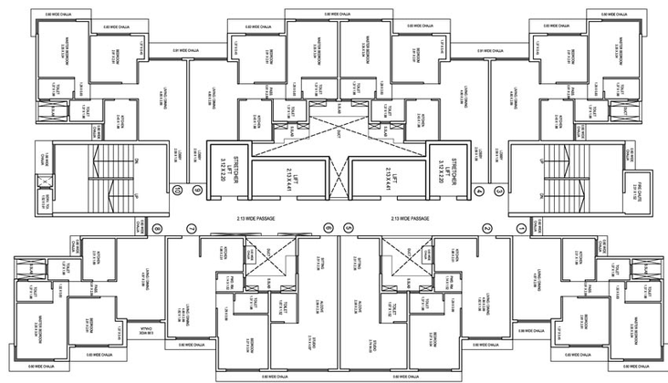 Floor Plan of UK Iridium in Kandivali East, Mumbai - Image 87100