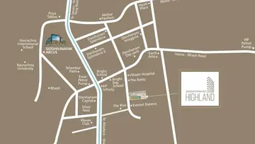 Location of Siddhivinayak Highland - Image 87110