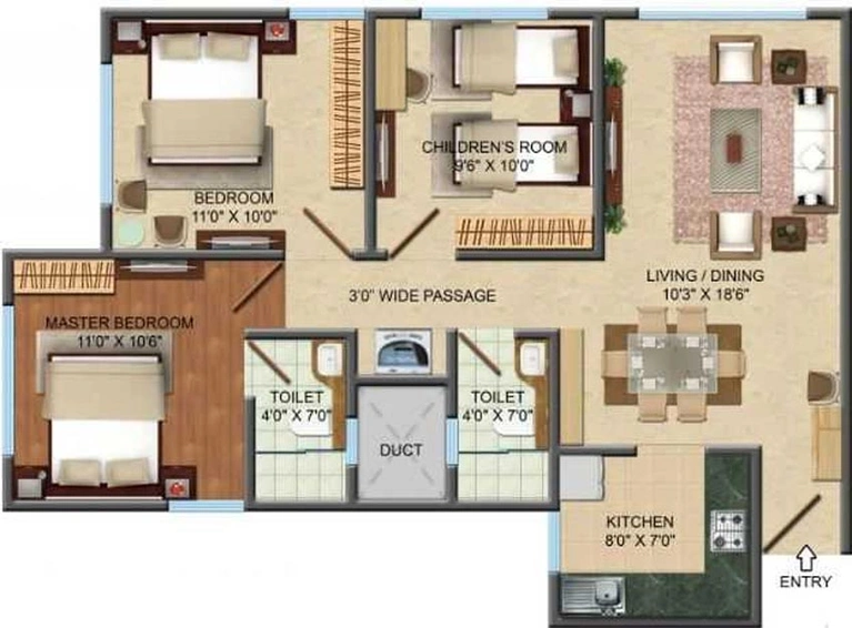 5 BHK Flat in Aristocrat Divine Residency in Chembur East, Mumbai - Image 650260