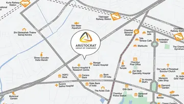 Location of Aristocrat Divine Residency - Image 87128