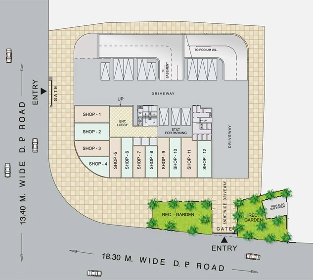 Master Plan of Asmita Sand Dunes in Malad West, Mumbai - Image 87174