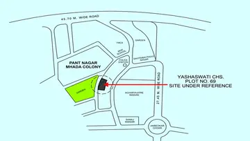 Location of Khandelwal Yash Park - Image 87197