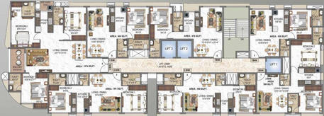 Floor Plan of Choice Ambe Darshan in Ghatkopar East, Mumbai - Image 92955