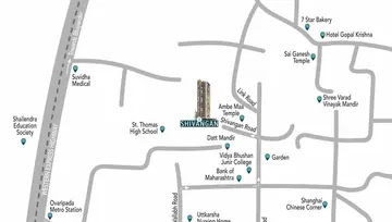 Location of Sahakar Shivangan - Image 87203