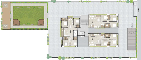 Master Plan of Sankalp Vivanta in Katargam, Surat - Image 88430