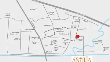Location of Rudransh Antilia - Image 87950