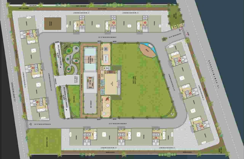 Master Plan of Shivdhara Sky Light in Sarthana Jakat Naka, Surat - Image 88399