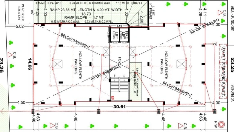 Master Plan of Shree Bhagvat Aditi Pearl in Gota, Ahmedabad - Image 88591