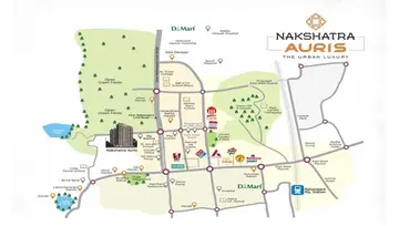 Location of Rajlaxmi Nakshatra Auris - Image 88252