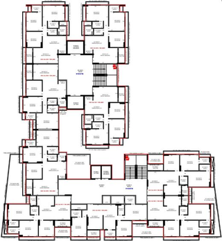 Floor Plan of Green Garnet in Shela, Ahmedabad - Image 89099