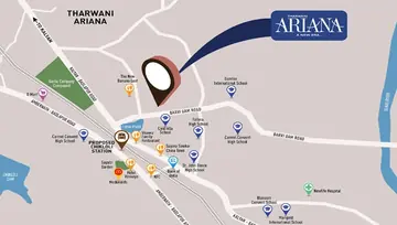 Location of Tharwani Ariana - Image 83503