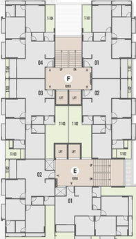Floor Plan of Sun Parkwest in Shela, Ahmedabad - Image 89435